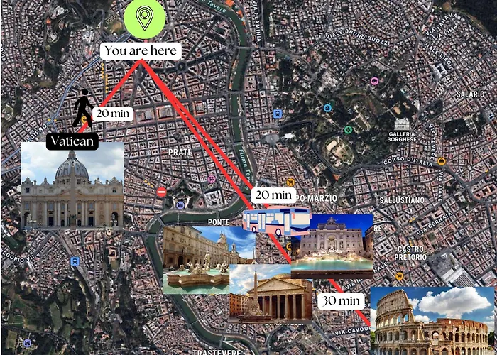 Vaticano Angelico Apartament Rzym
